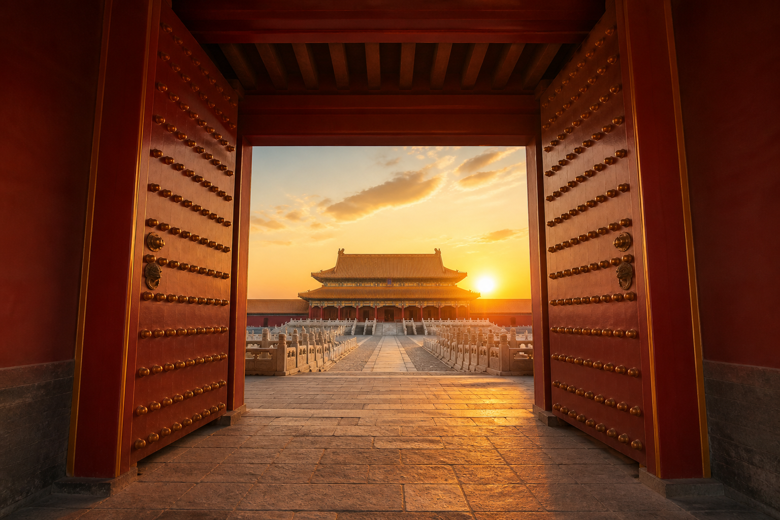 第一次来中国
