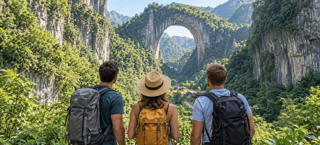 山城与武隆自然风光